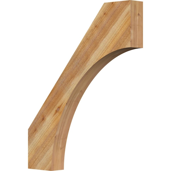 Ekena Millwork 4"W x 30"D x 36"H Westlake Rough Sawn Knee Brace, Western Red Cedar BRC04X30X36WTL00RWR - main
